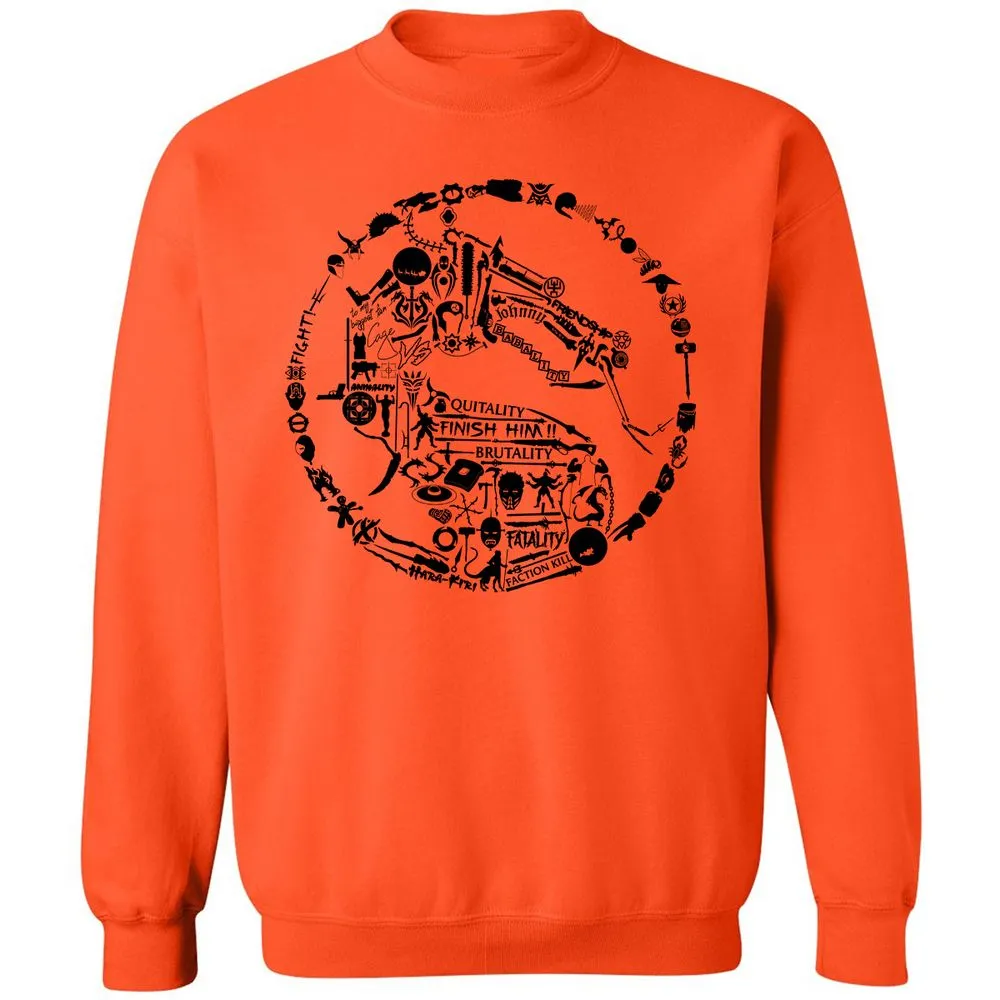 Classic Unisex Sweatshirt - J8FHCQ5M - Orange - 10