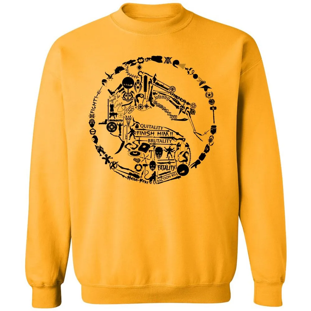 Classic Unisex Sweatshirt - J8FHCQ5M - Gold - 11
