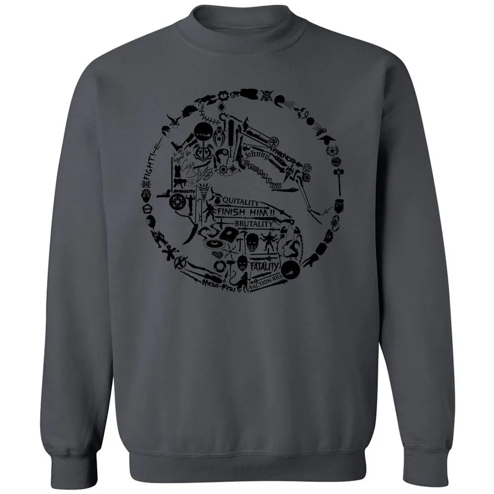 Classic Unisex Sweatshirt - J8FHCQ5M - Charcoal - 7