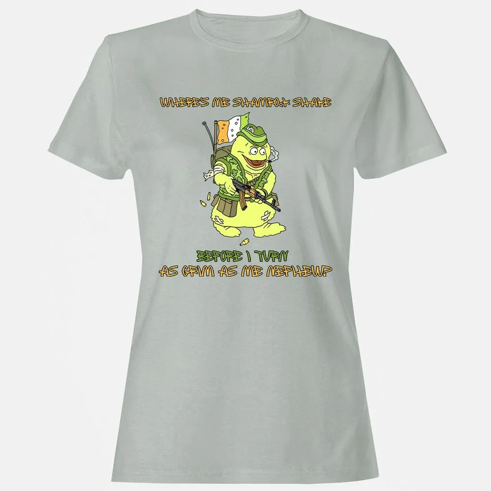 Women's T-Shirt - 446WDBUE - Ash - 2