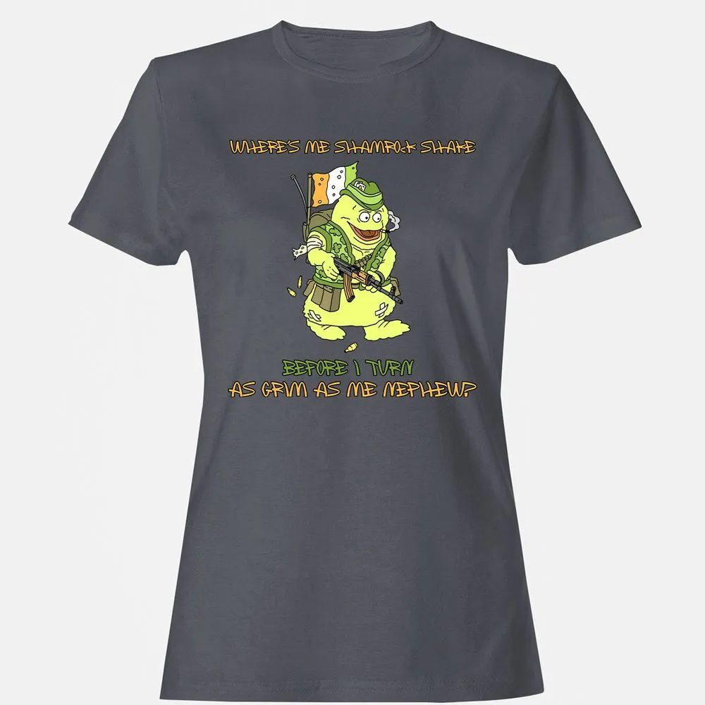 Women's T-Shirt - 446WDBUE - Dark Heather - 5