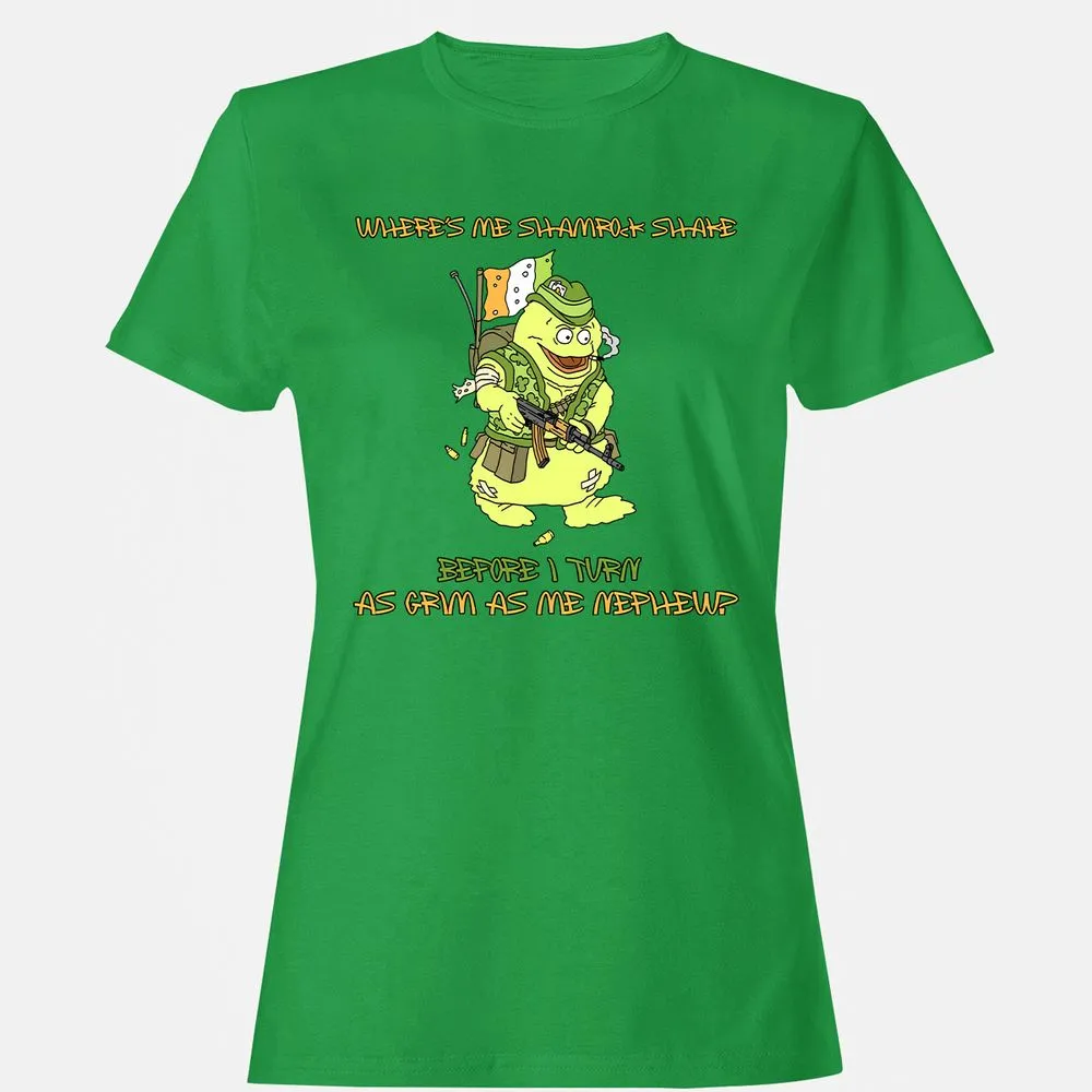 Women's T-Shirt - 446WDBUE - Irish Green - 7