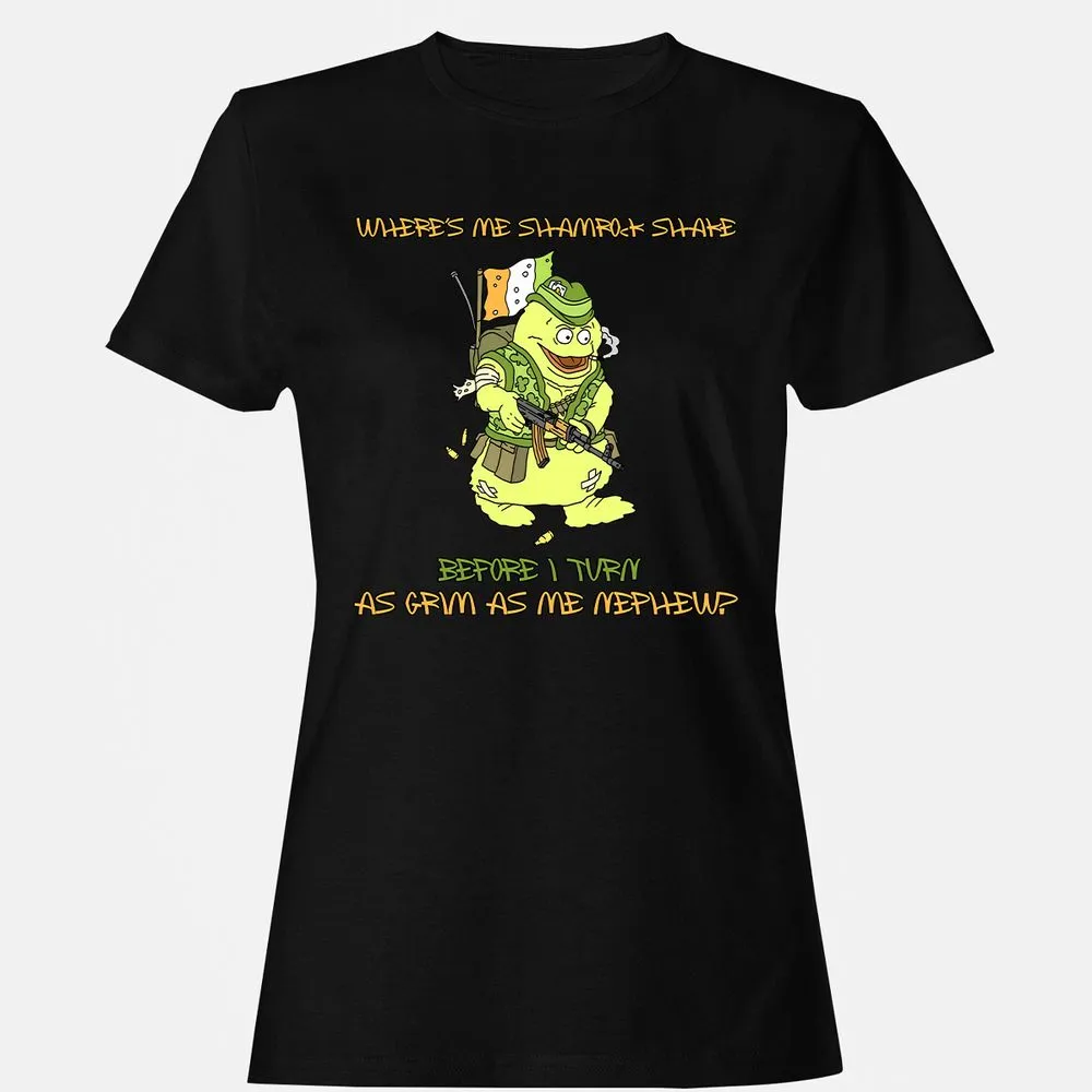 Women's T-Shirt - 446WDBUE - Black - 16