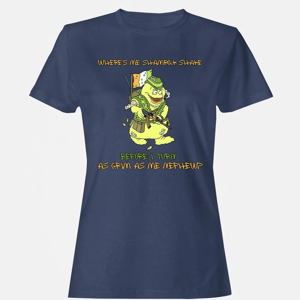 Women's T-Shirt - 446WDBUE - Navy - 10