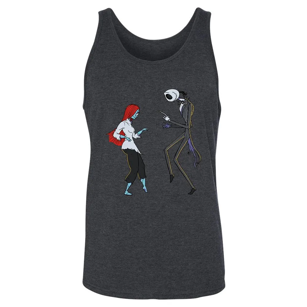 Unisex Jersey Tank - Y8VZA1P2 - Dark Grey Heather - 6
