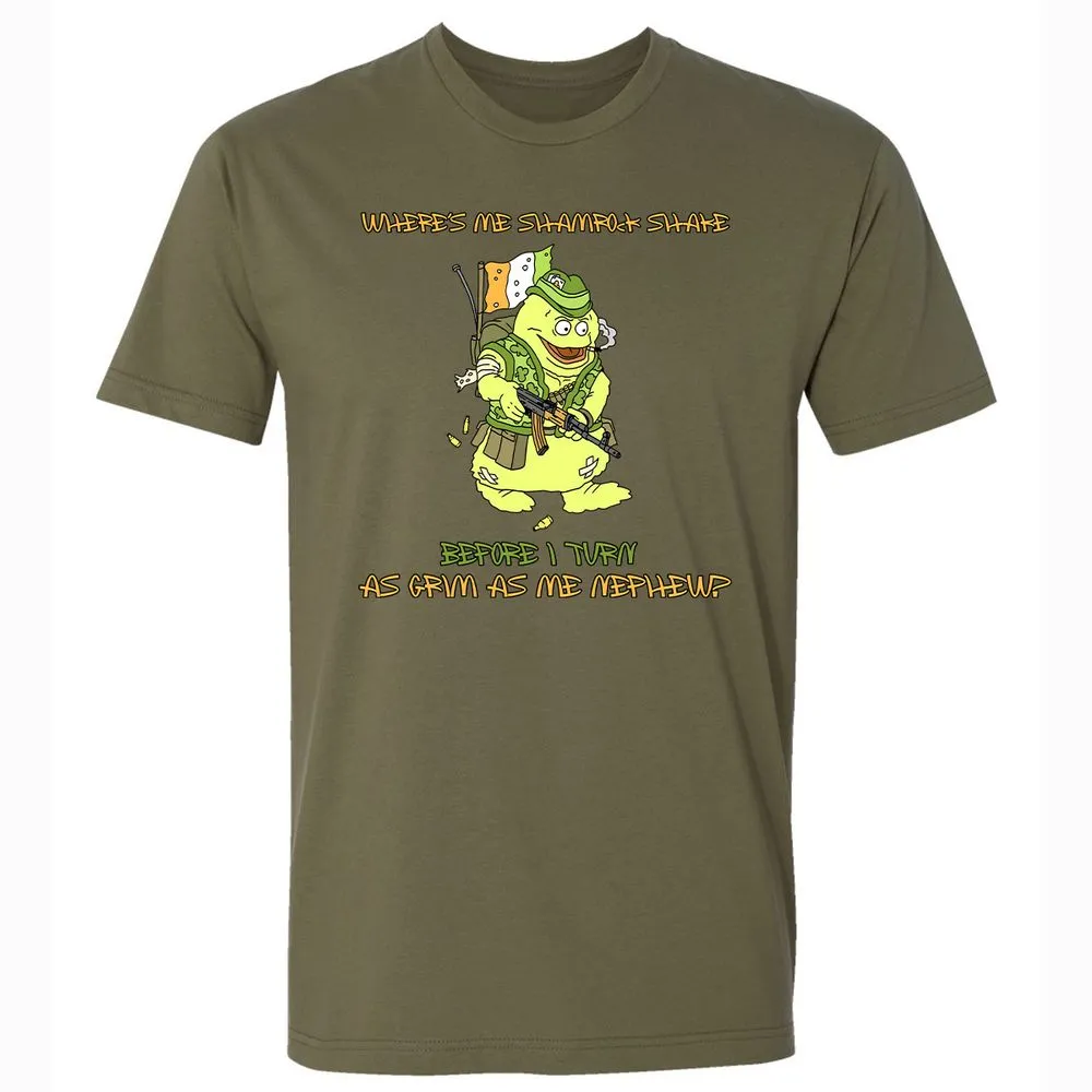 Premium Unisex T-Shirt - U3QFPTEX - Military Green - 5