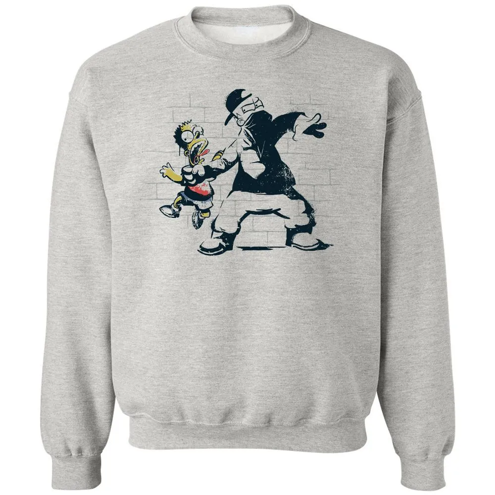 Classic Unisex Sweatshirt - LKM9M1TC - Ash - 2