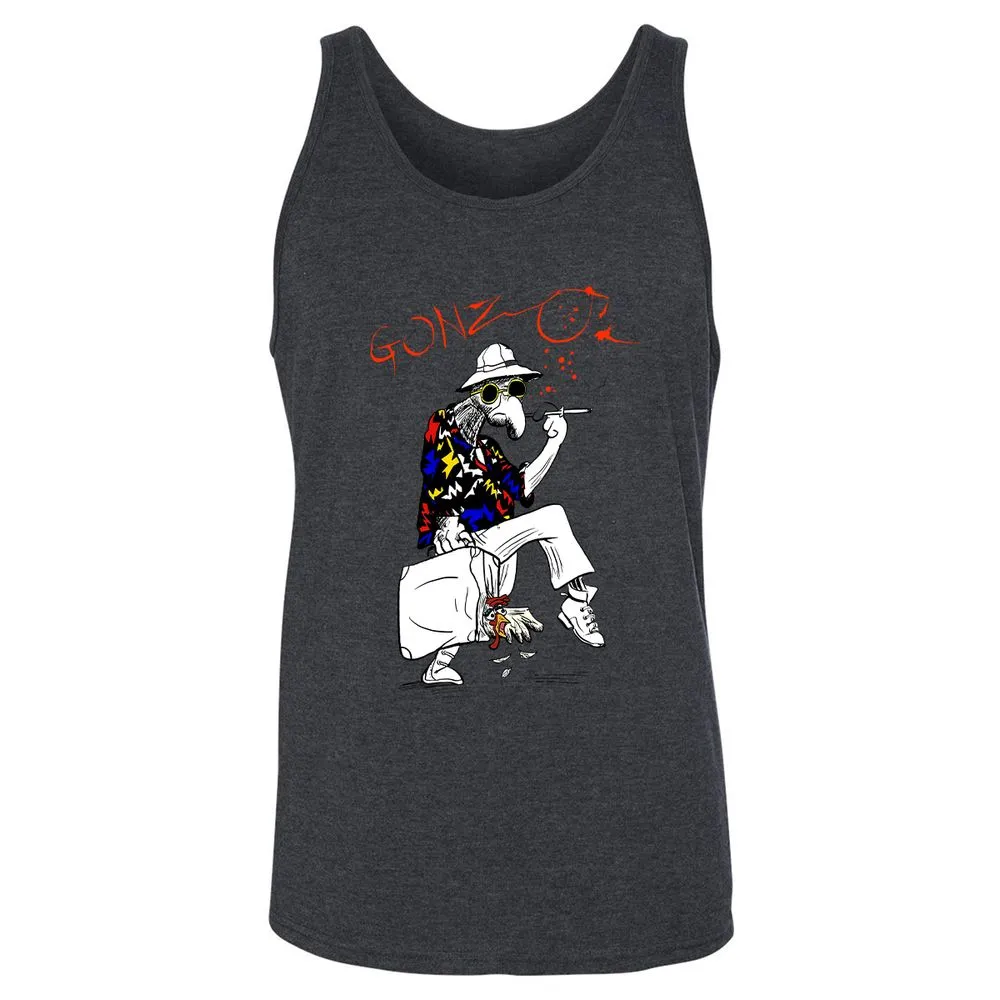 Unisex Jersey Tank - ZMMBMTA2 - Dark Grey Heather - 6
