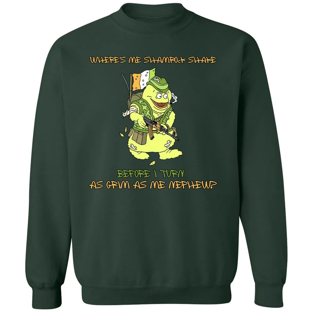 Classic Unisex Sweatshirt - MAUR74TK - Forest Green - 4