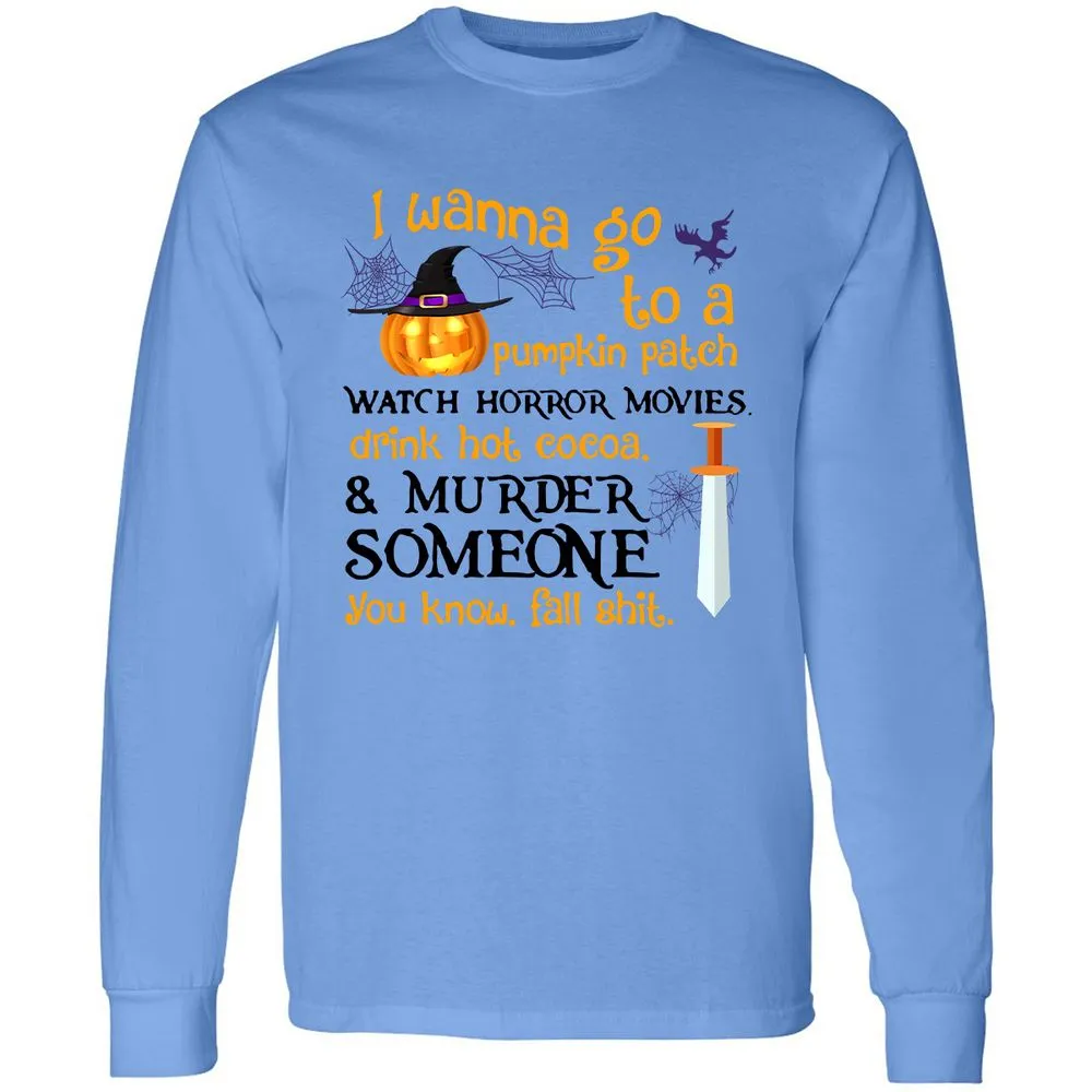 Long Sleeve T-Shirt - 6E9SEGP5 - Carolina Blue - 2