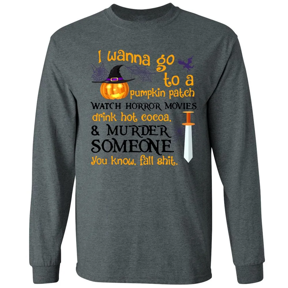 Long Sleeve T-Shirt - 6E9SEGP5 - Dark Heather - 15