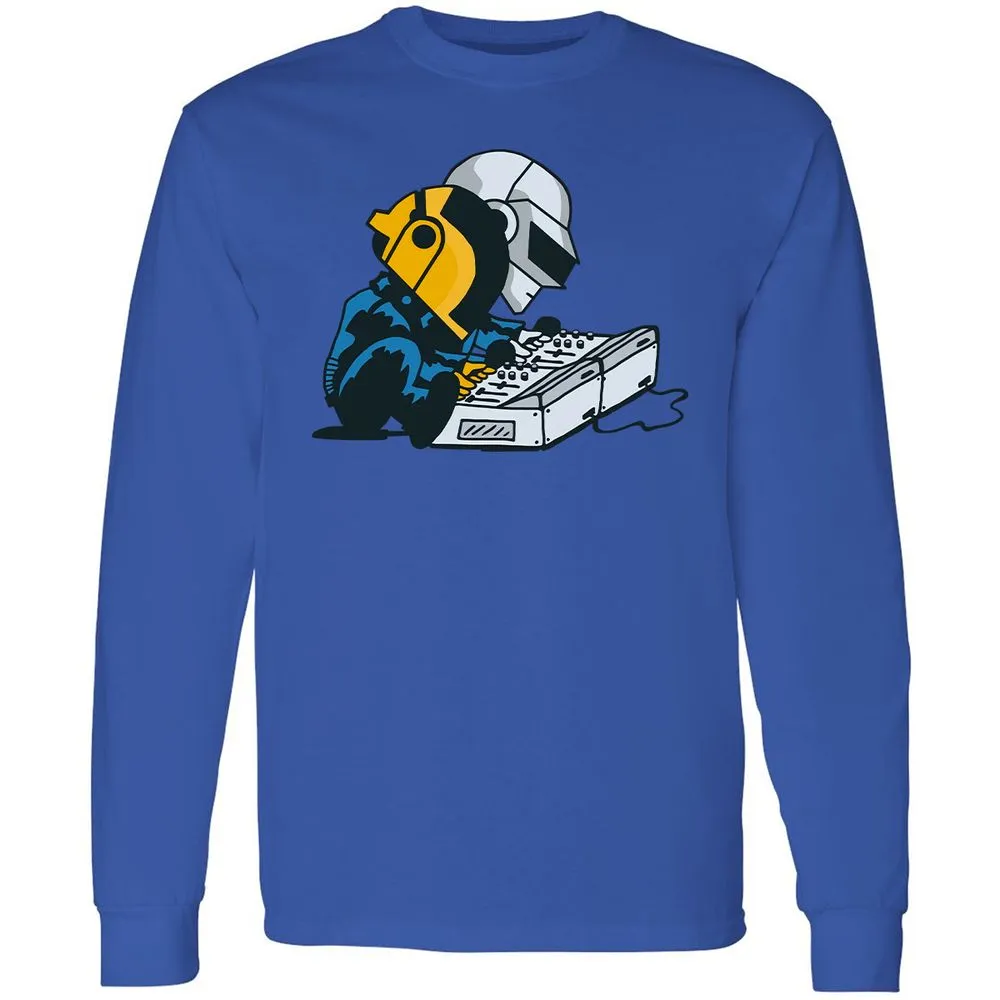 Long Sleeve T-Shirt - 5B8F2DTS - Royal - 4
