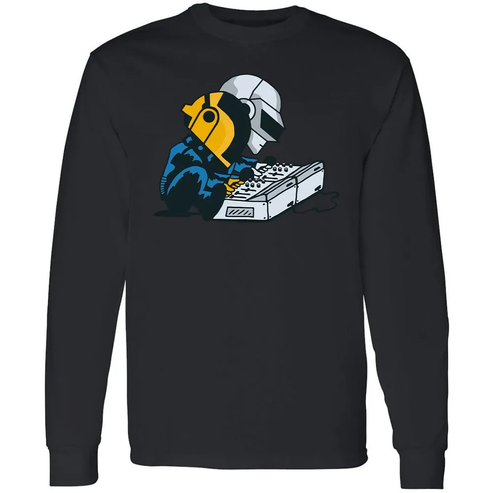 Long Sleeve T-Shirt - 5B8F2DTS - Black - 16