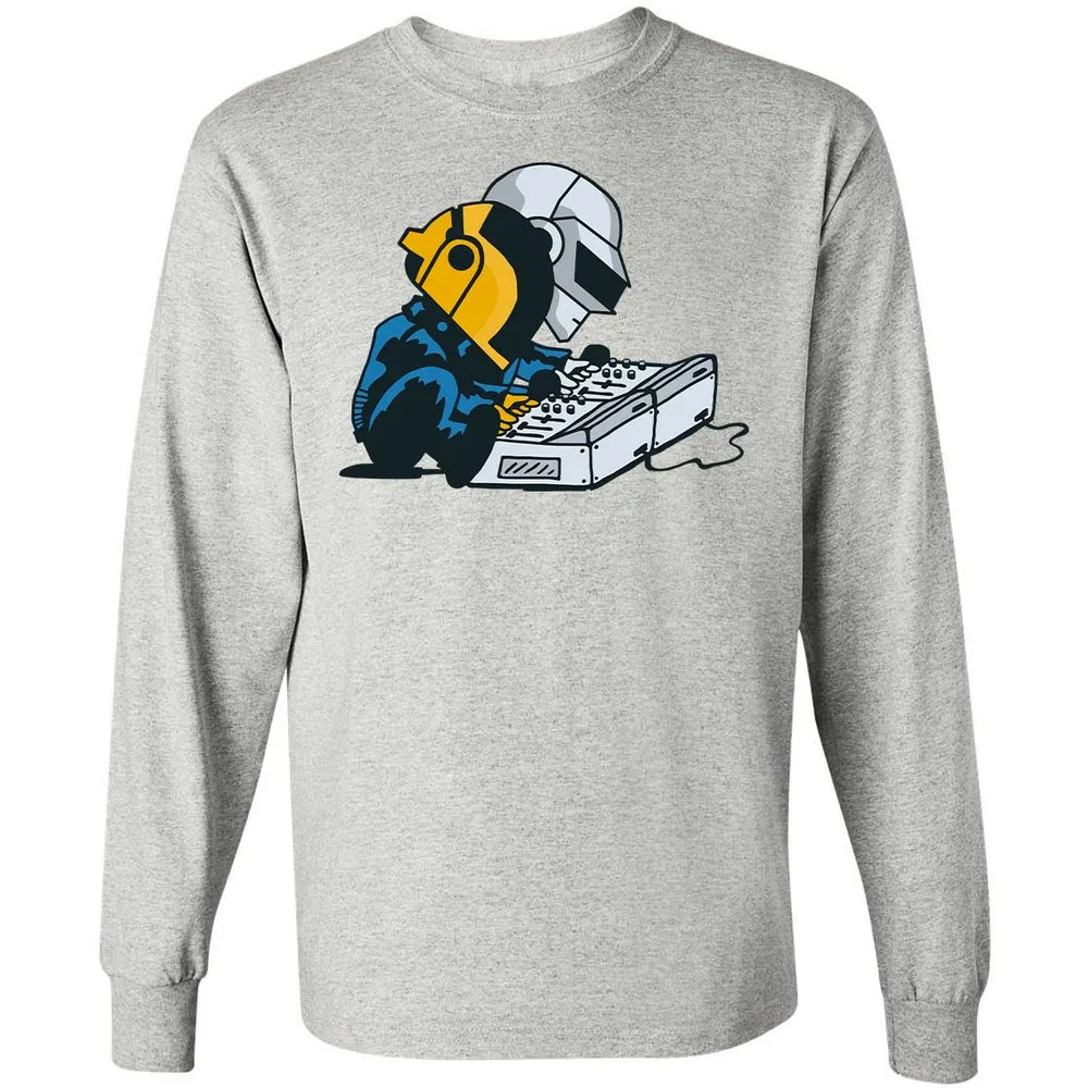 Long Sleeve T-Shirt - 5B8F2DTS - Ash - 5