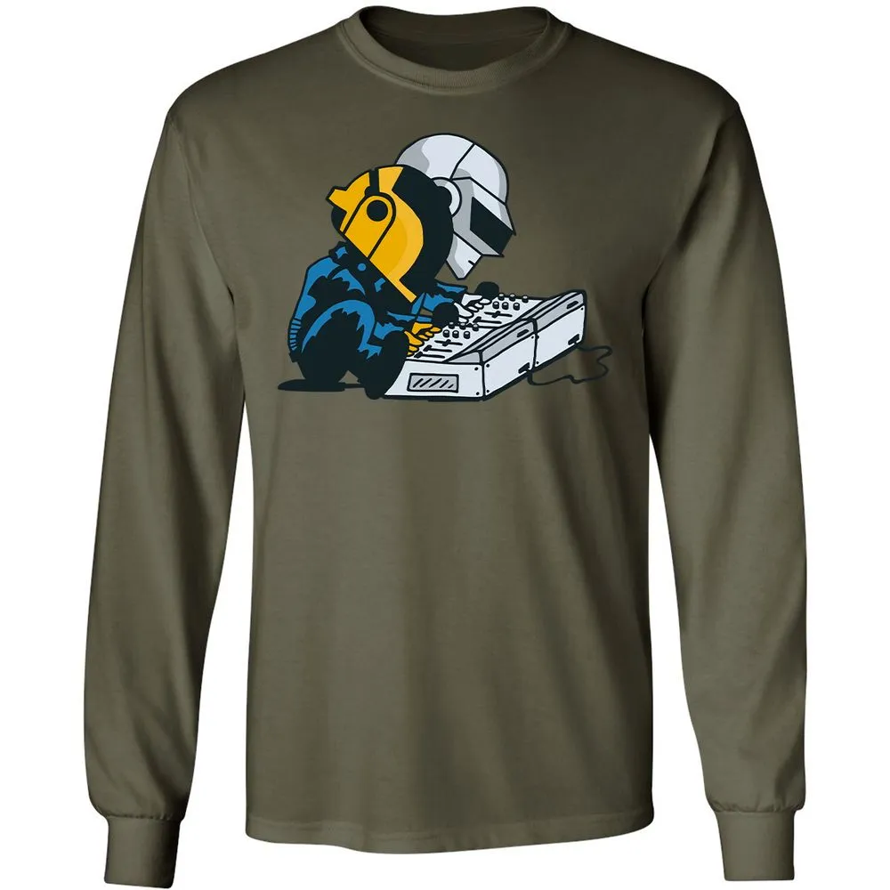 Long Sleeve T-Shirt - 5B8F2DTS - Military Green - 7