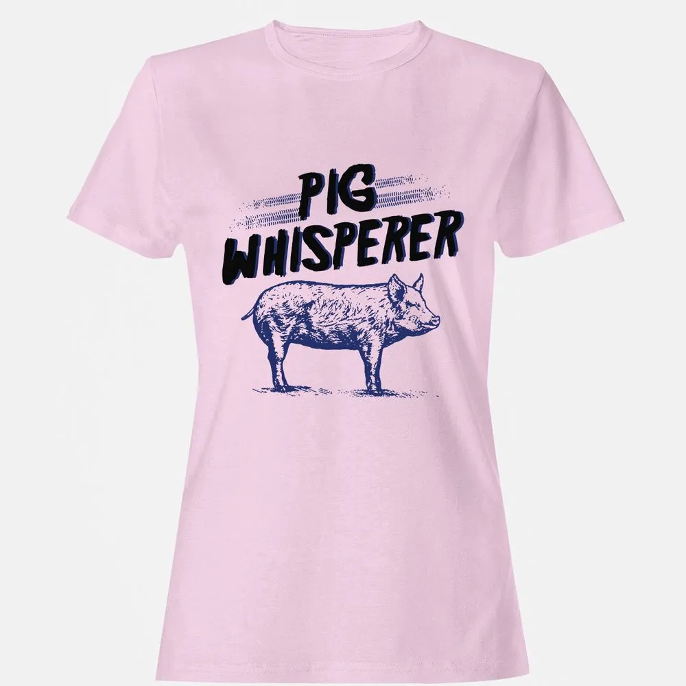 Women's T-Shirt - SUFWKQAT - Light Pink - 9