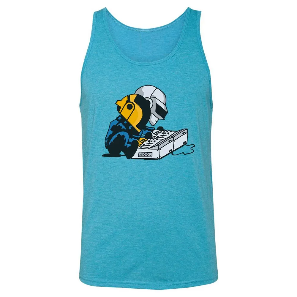 Unisex Jersey Tank - WKNRRX24 - Aqua Triblend - 3