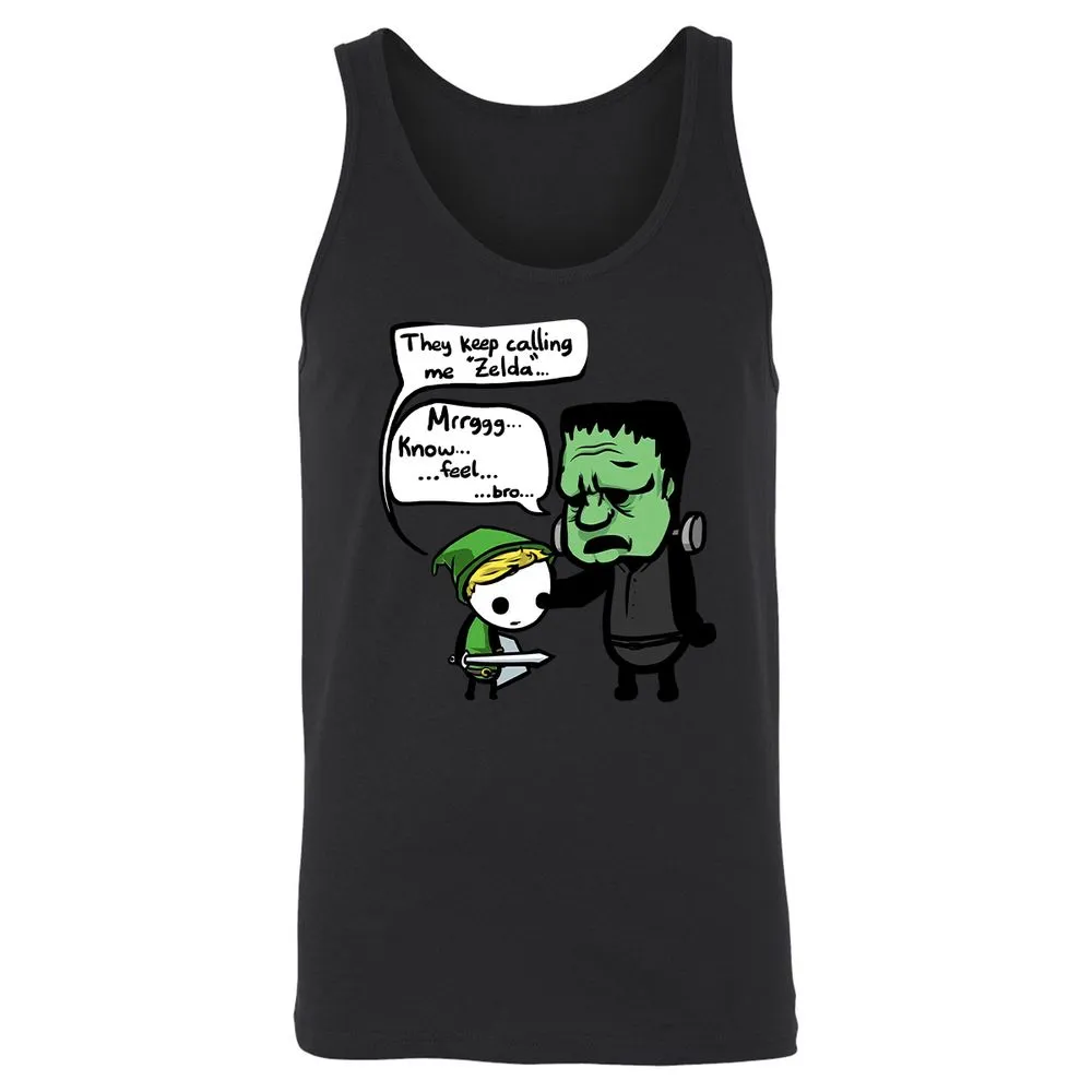 Unisex Jersey Tank - TT4L93ZC - Black - 14