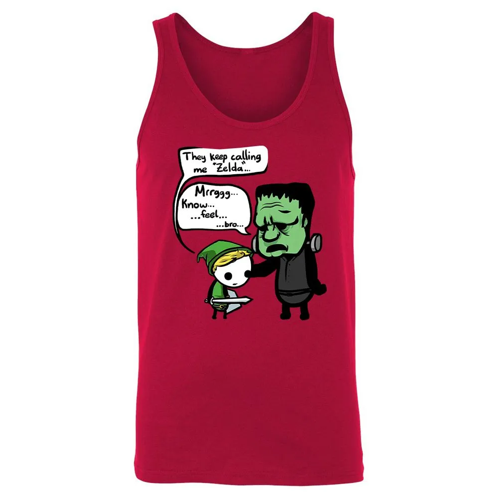 Unisex Jersey Tank - TT4L93ZC - Red - 11