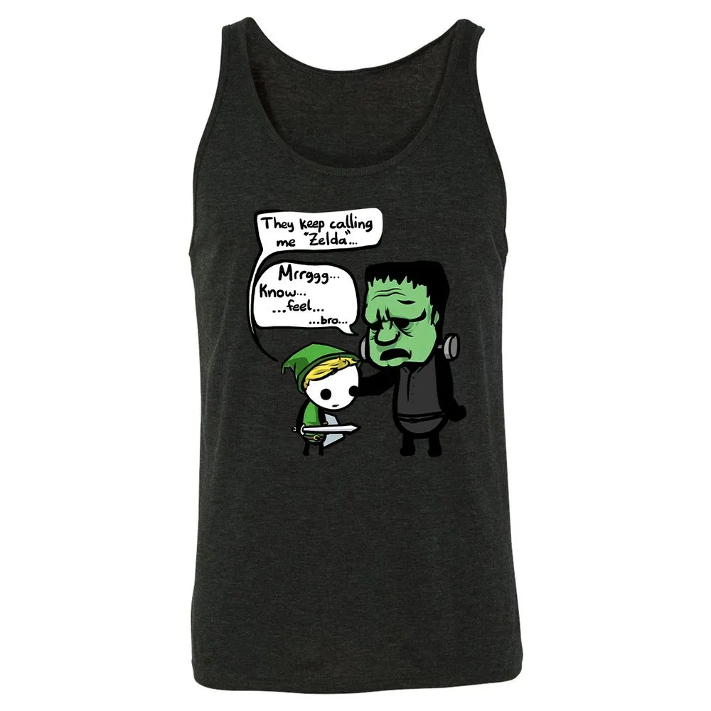 Unisex Jersey Tank - TT4L93ZC - Charcoal Black Triblend - 5