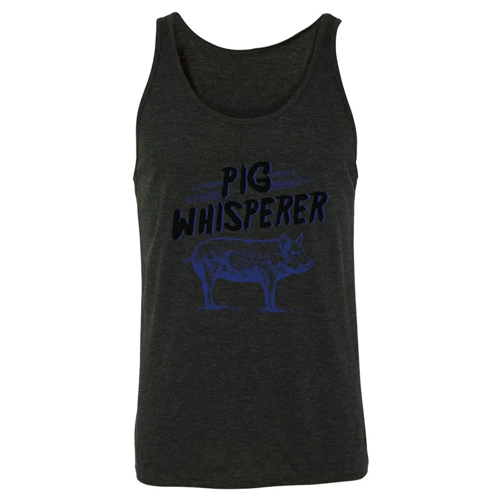 Unisex Jersey Tank - E3CYAHE4 - Charcoal Black Triblend - 5