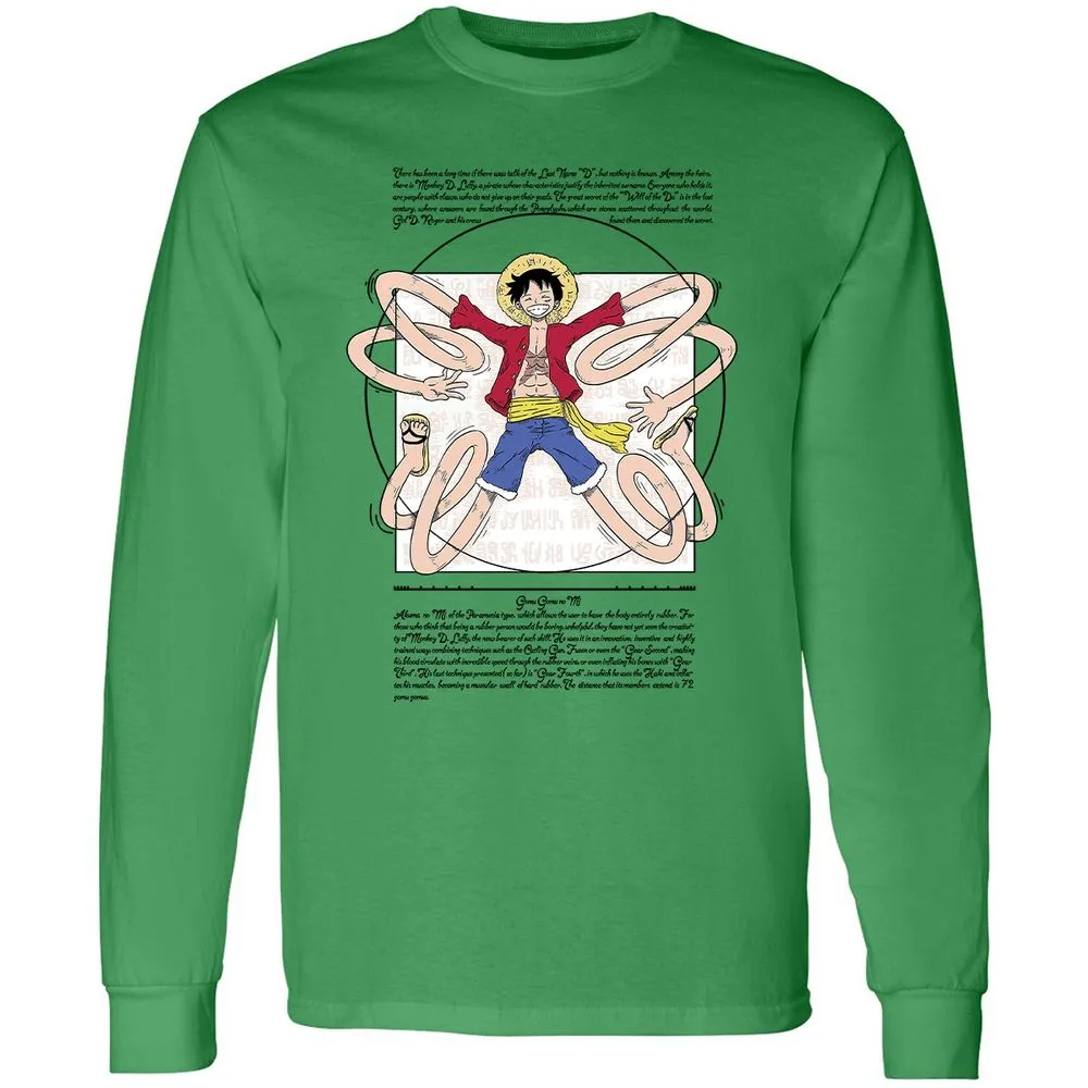 Long Sleeve T-Shirt - CG6R8PGU - Irish Green - 10