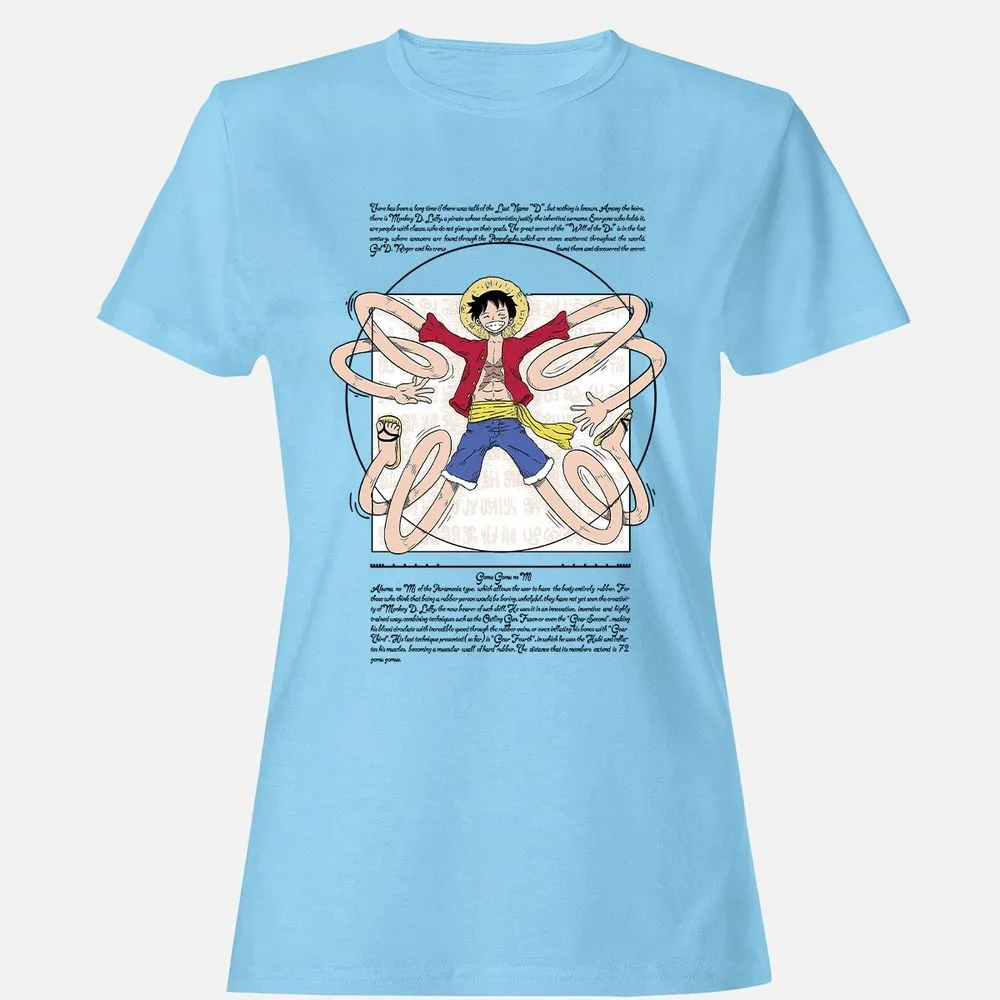 Women's T-Shirt - 2JEX8GL6 - Light Blue - 8