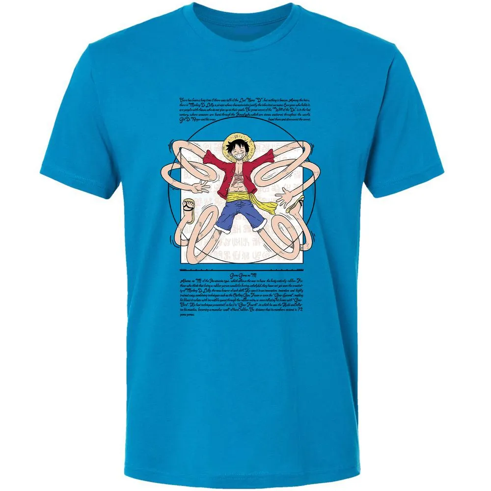 Premium Unisex T-Shirt - LVAED2WP - Turquoise - 4