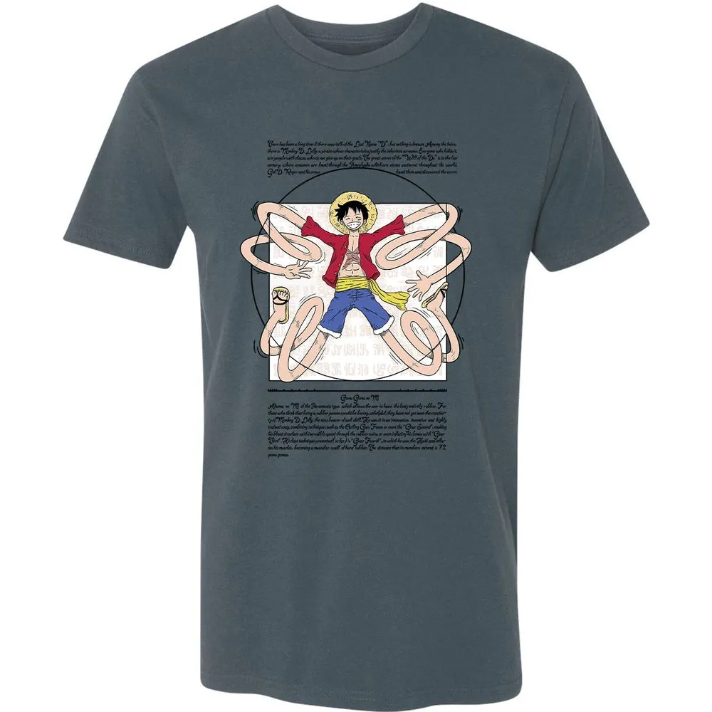 Premium Unisex T-Shirt - LVAED2WP - Indigo - 15