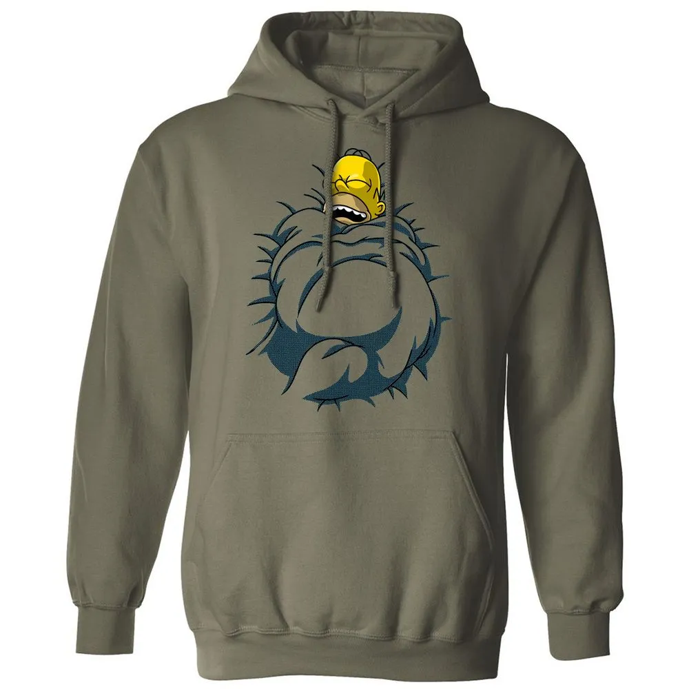 Classic Unisex Hoodie - GZM7D8UU - Military Green - 4