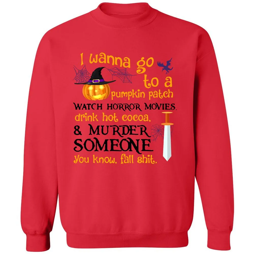 Classic Unisex Sweatshirt - 517A2KEB - Red - 5
