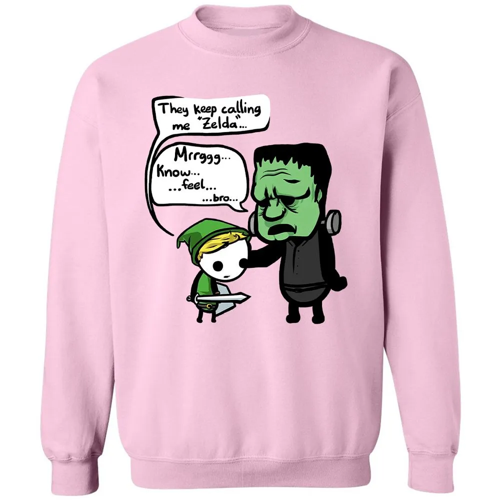 Classic Unisex Sweatshirt - 1SX4KCK1 - Light Pink - 3