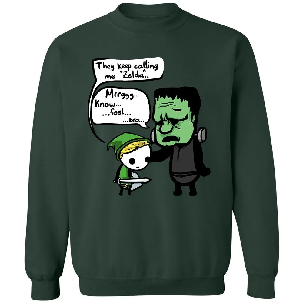 Classic Unisex Sweatshirt - 1SX4KCK1 - Forest Green - 4