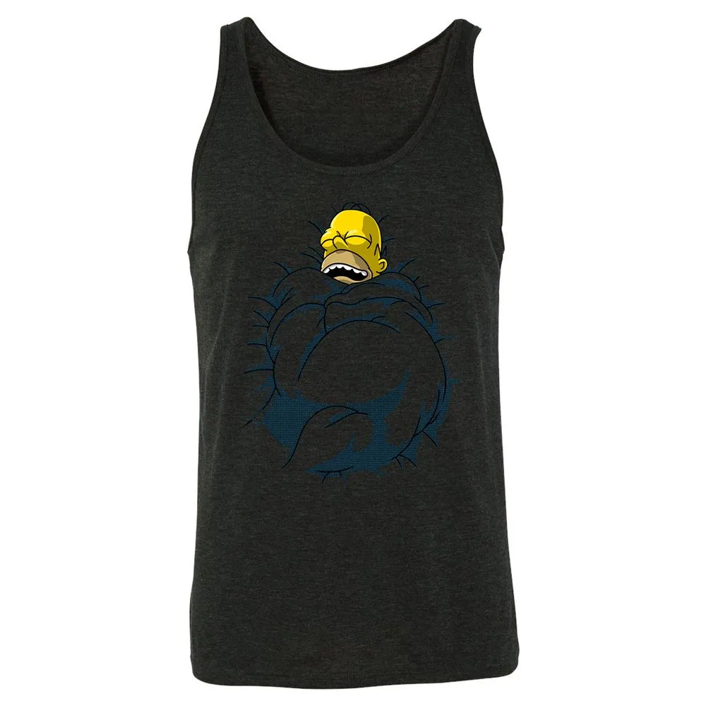 Unisex Jersey Tank - UEYWUABH - Charcoal Black Triblend - 5