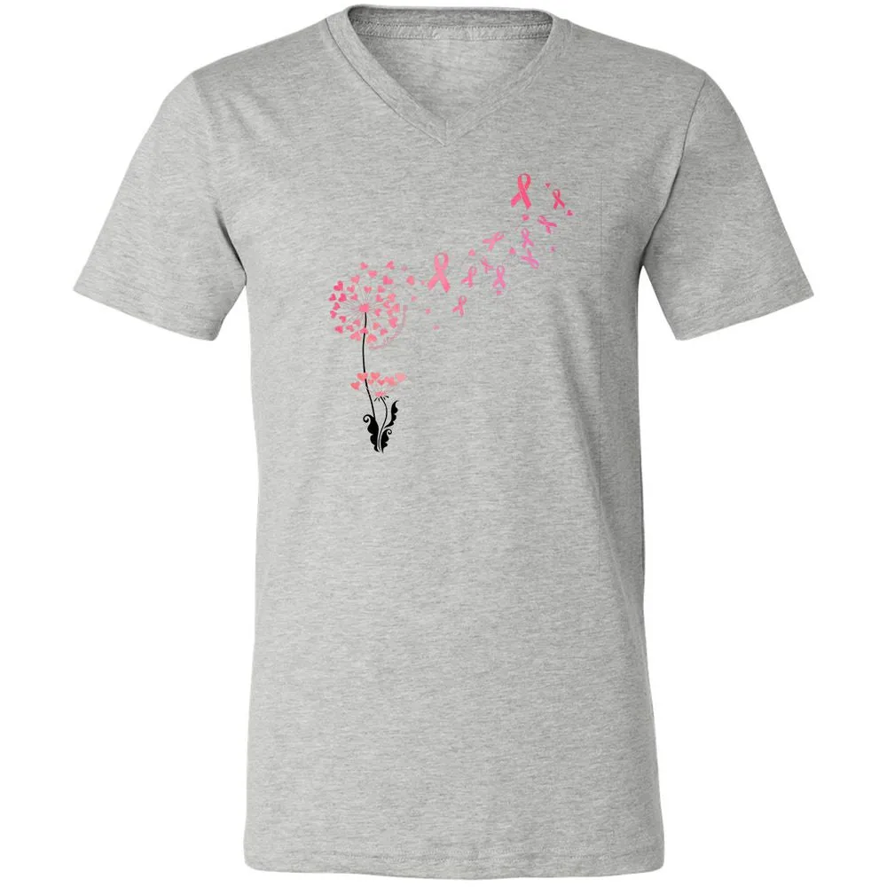 Unisex V-Neck T-Shirt - 7TV9PNH8 - Athletic Heather - 7