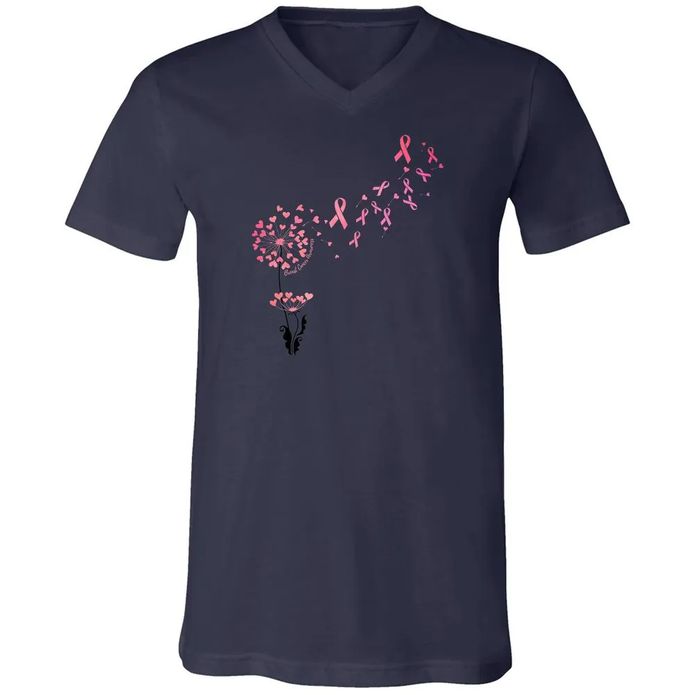 Unisex V-Neck T-Shirt - 7TV9PNH8 - Navy - 9
