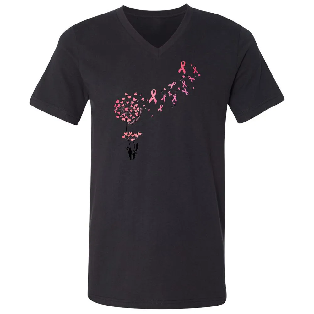 Unisex V-Neck T-Shirt - 7TV9PNH8 - Black - 16