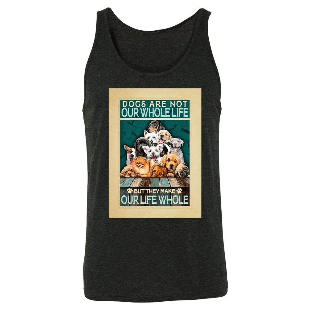 Unisex Jersey Tank - YHPGSF9W - Charcoal Black Triblend - 5
