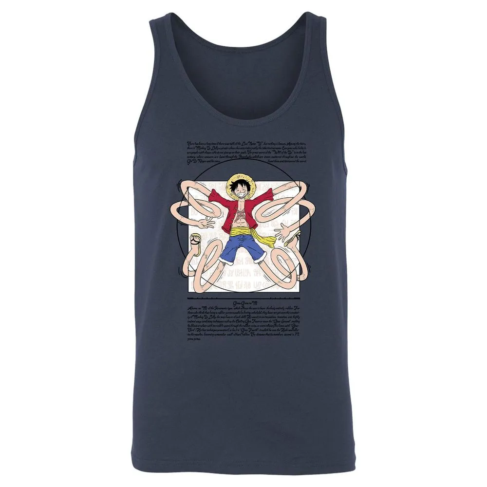 Unisex Jersey Tank - 8VM1D4NJ - Navy - 8