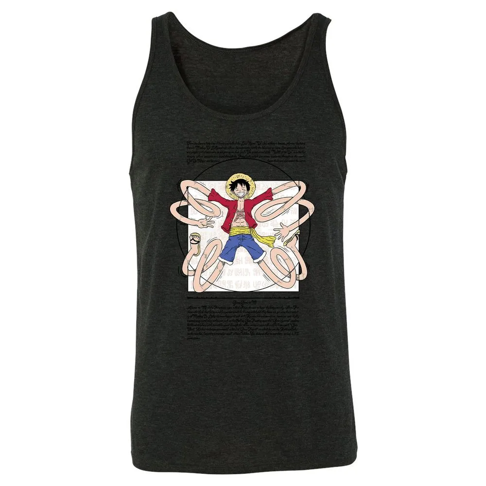 Unisex Jersey Tank - 8VM1D4NJ - Charcoal Black Triblend - 5