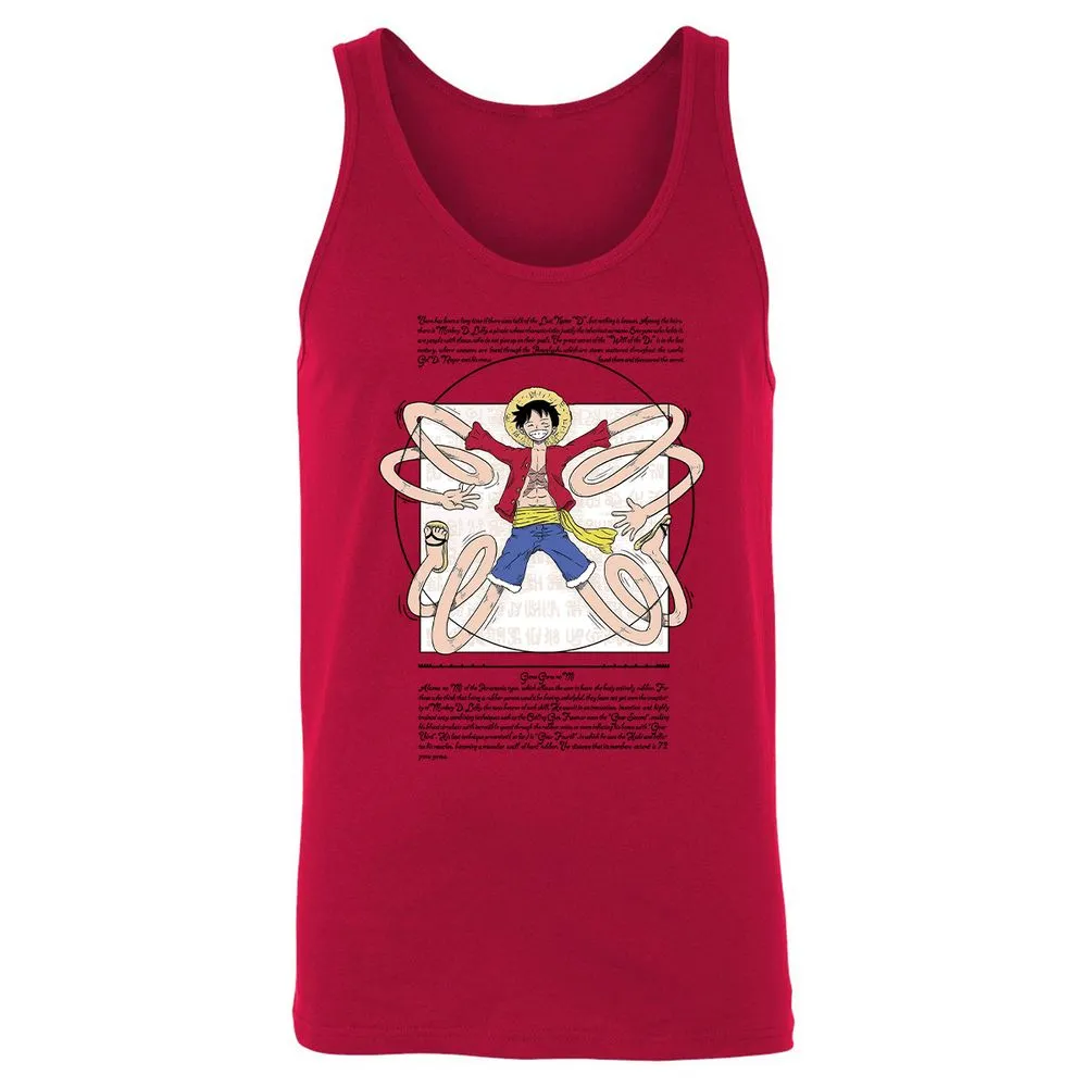 Unisex Jersey Tank - 8VM1D4NJ - Red - 11