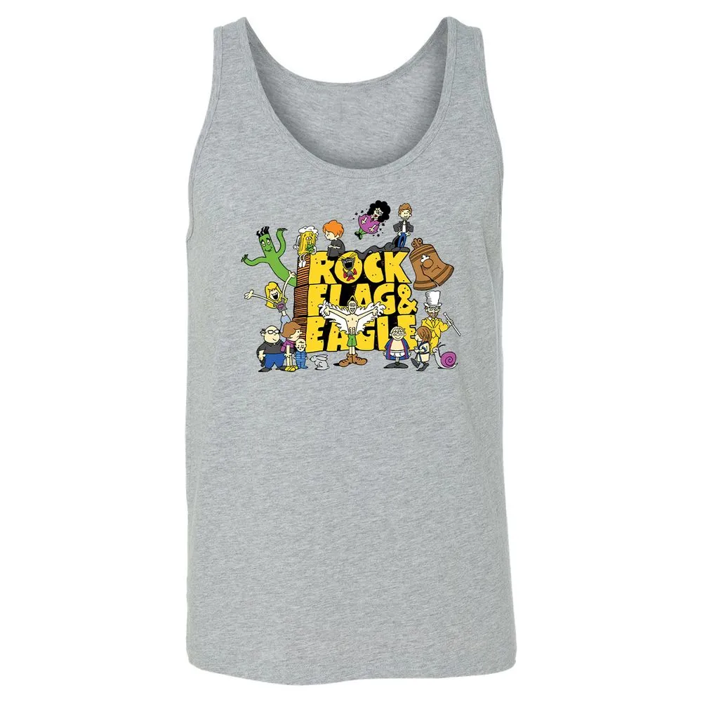 Unisex Jersey Tank - PCD3MAHU - Athletic Heather - 4