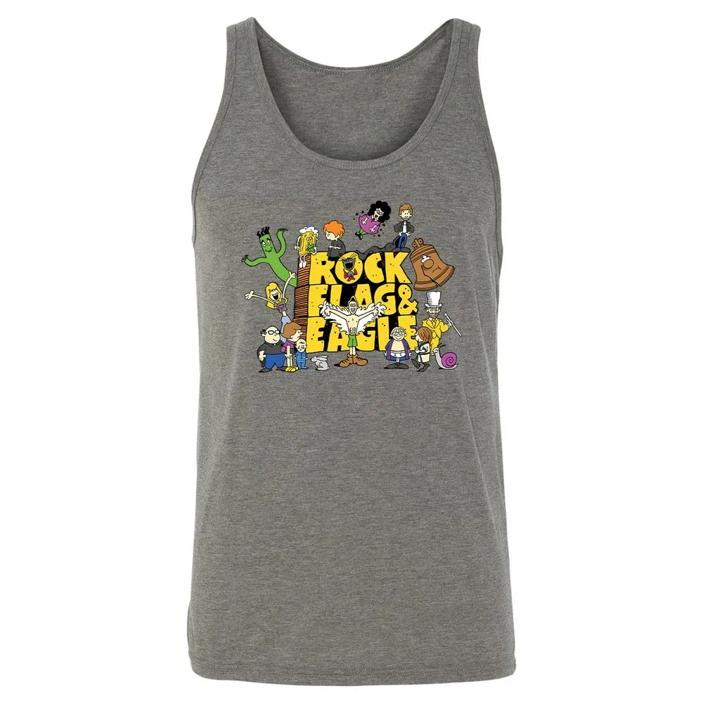 Unisex Jersey Tank - PCD3MAHU - Grey Triblend - 2