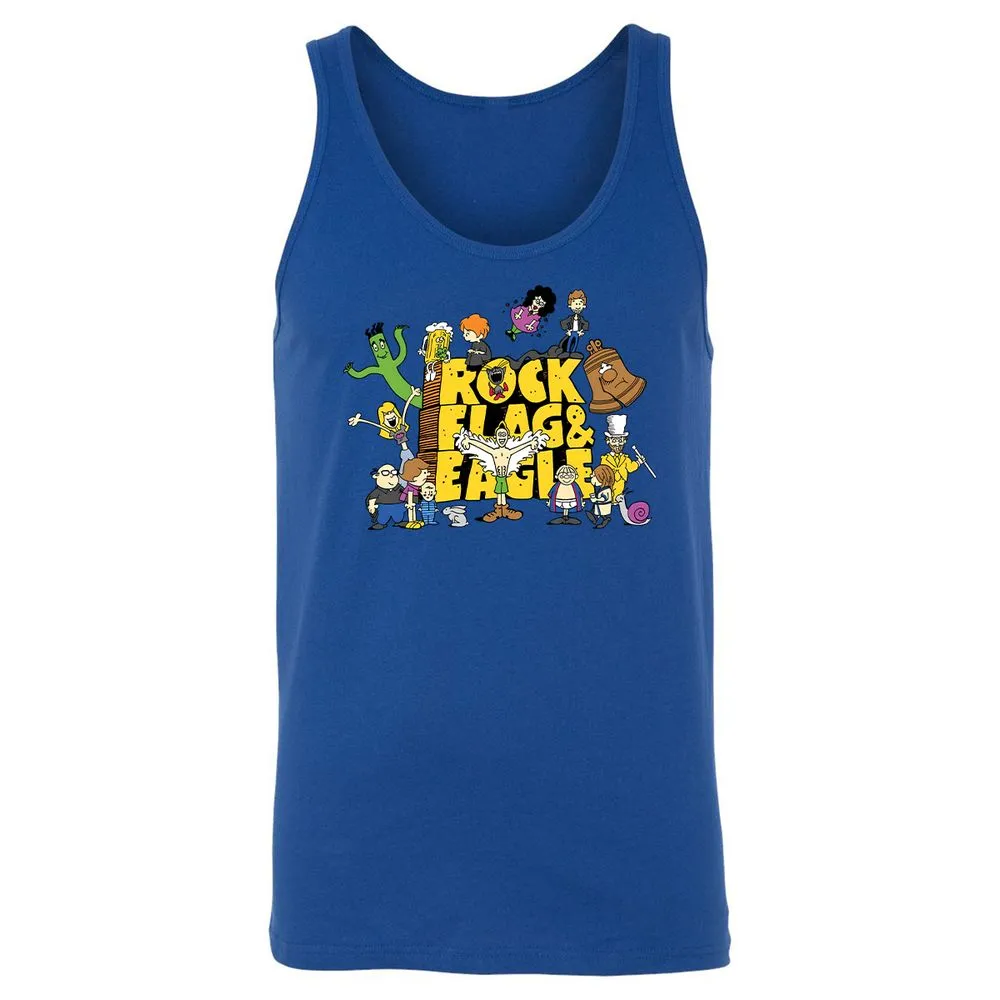 Unisex Jersey Tank - PCD3MAHU - True Royal - 13