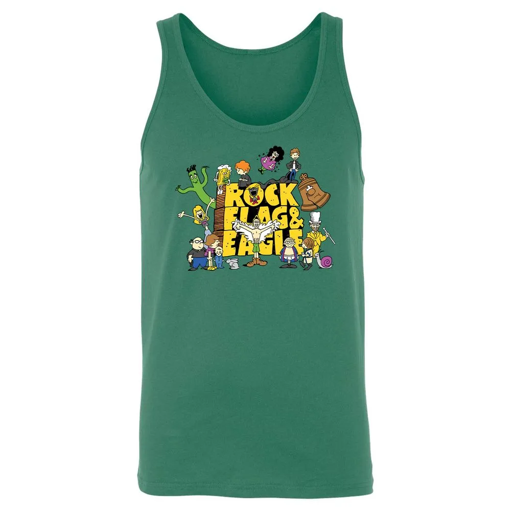 Unisex Jersey Tank - PCD3MAHU - Kelly - 9