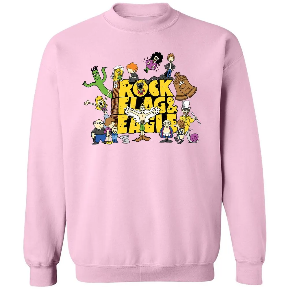 Classic Unisex Sweatshirt - QFHLK66G - Light Pink - 3