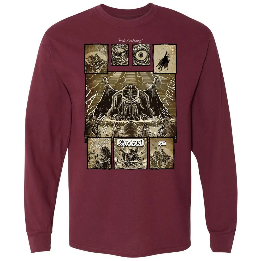 Long Sleeve T-Shirt - BVJVAAY2 - Maroon - 11