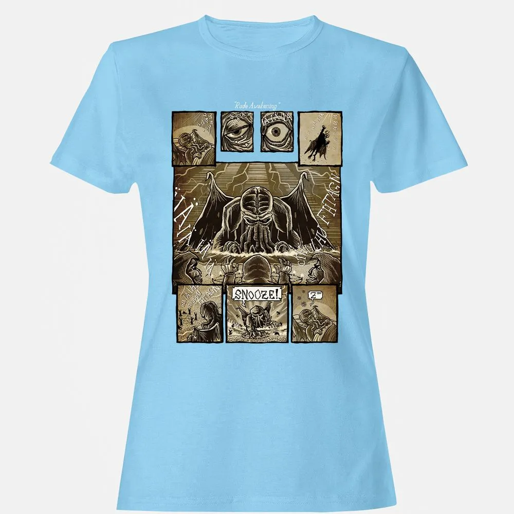 Women's T-Shirt - QQ2YNJD8 - Light Blue - 8