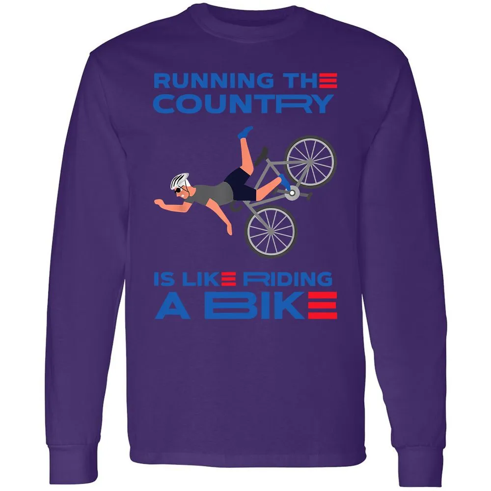 Long Sleeve T-Shirt - BC2HSW72 - Purple - 13