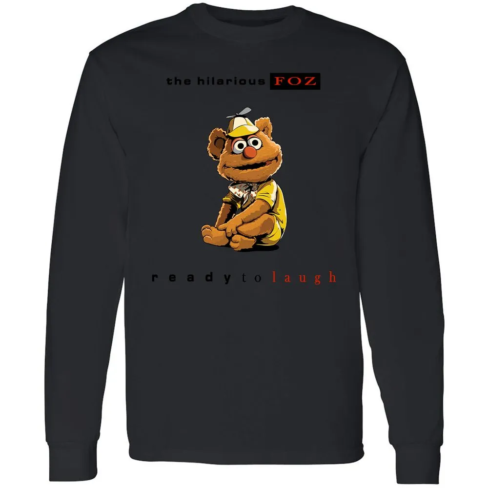 Long Sleeve T-Shirt - 1PZTJE5S - Black - 16